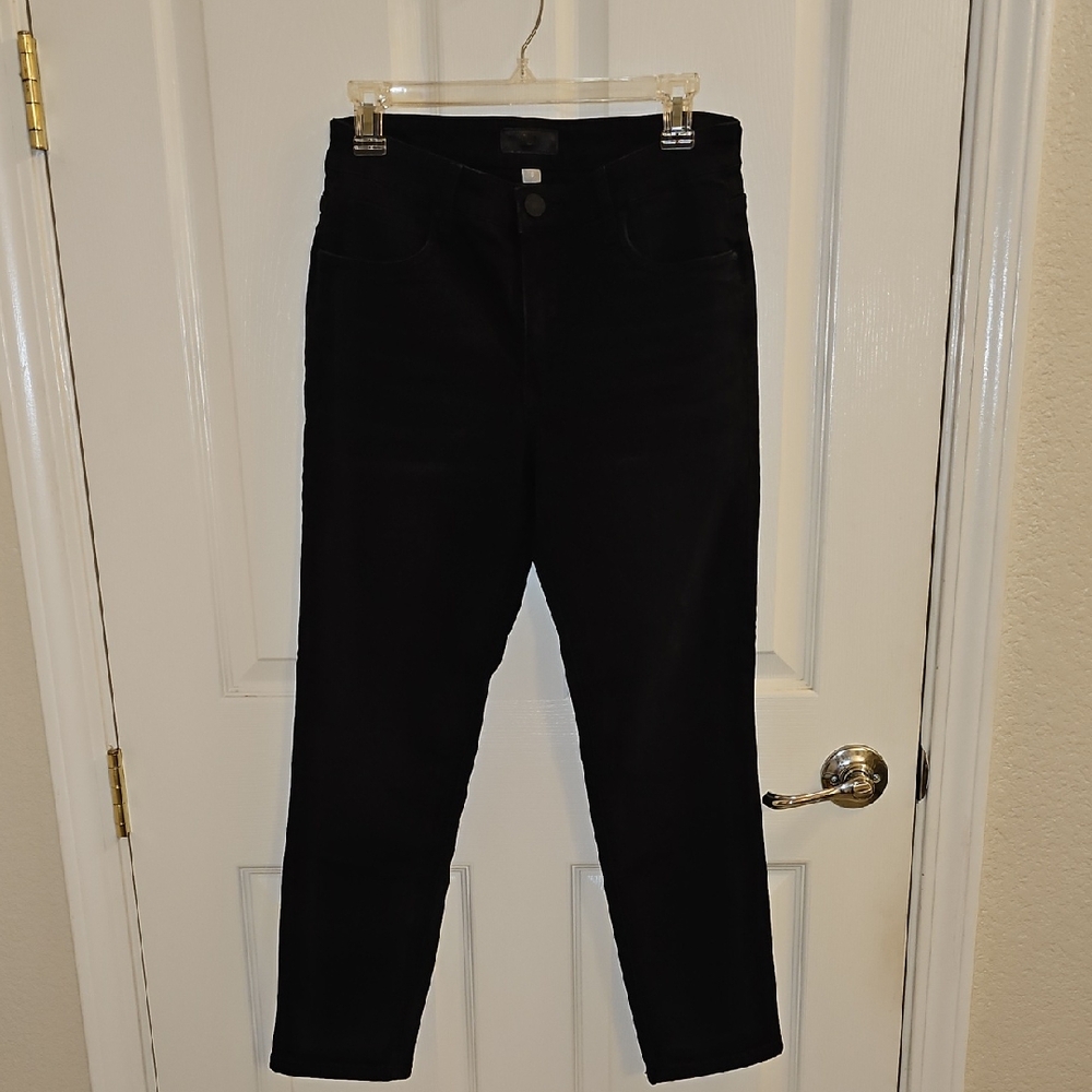 Kut from the Kloth Black Crop Jeans - Rachel Size 6